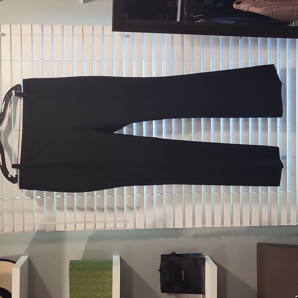 Derek Lam Black Straight-Leg Pants Size 20